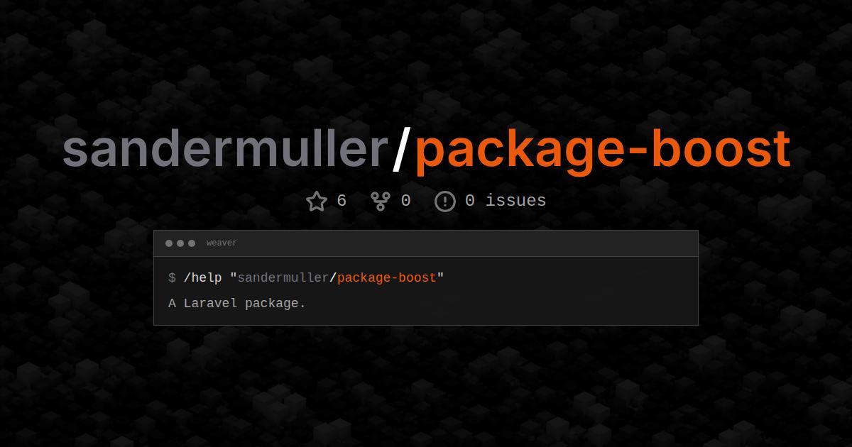 sandermuller/package-boost