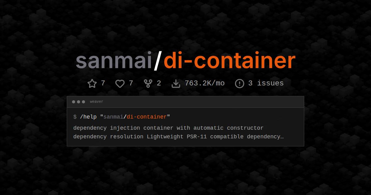 sanmai/di-container
