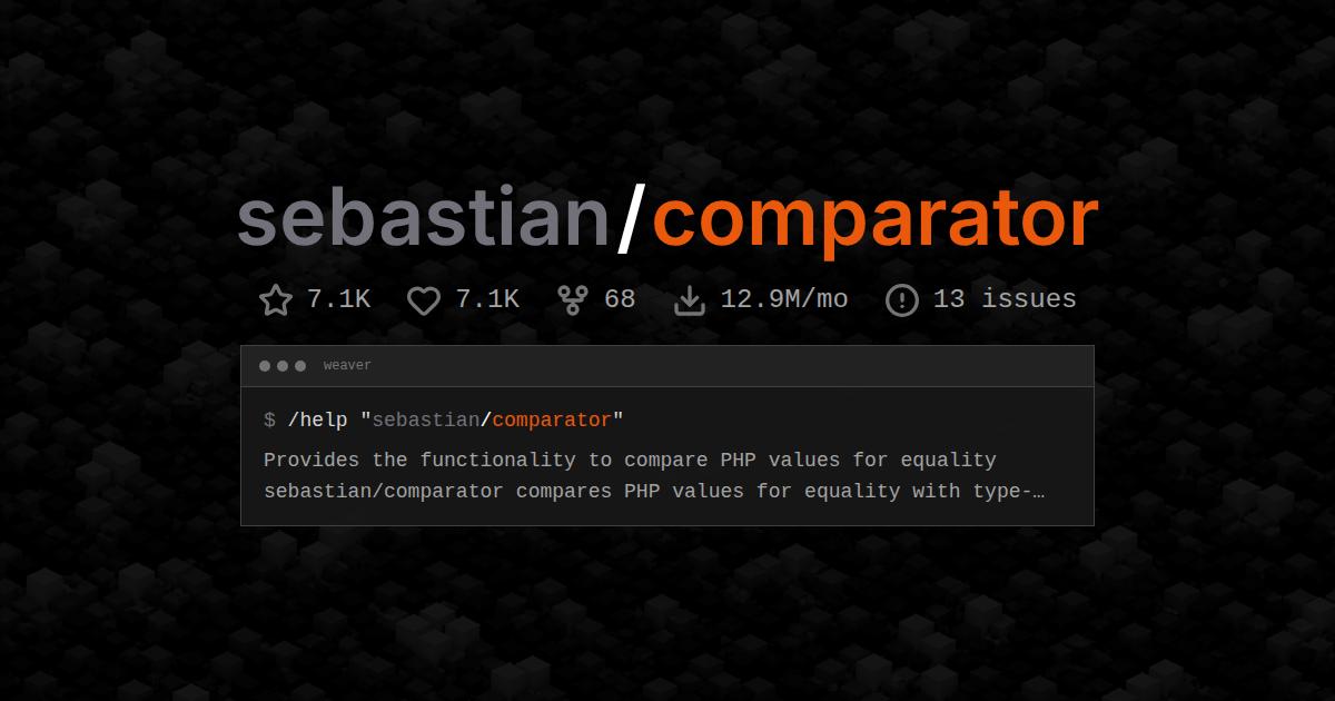 sebastian/comparator