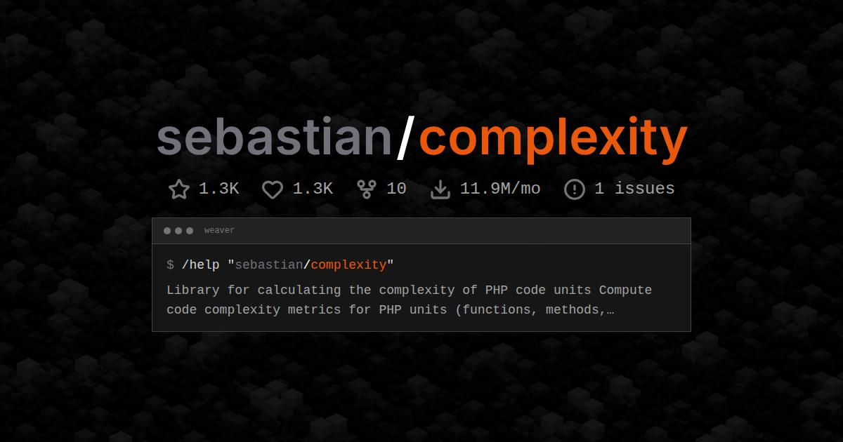 sebastian/complexity