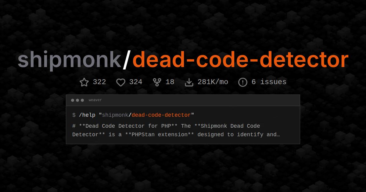 shipmonk/dead-code-detector