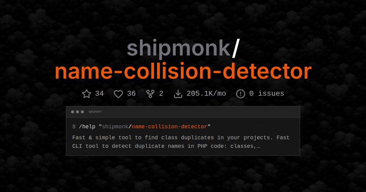 shipmonk/name-collision-detector