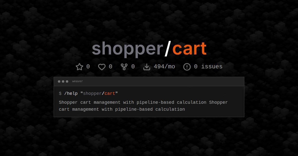 shopper/cart