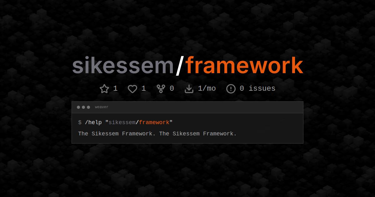 sikessem/framework