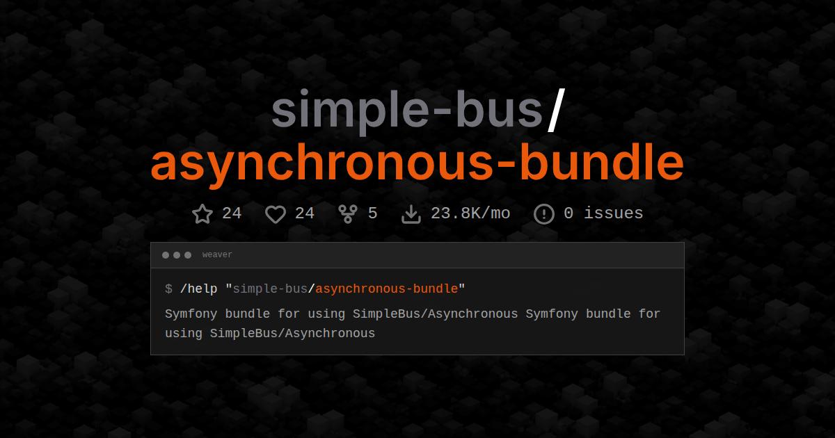 simple-bus/asynchronous-bundle