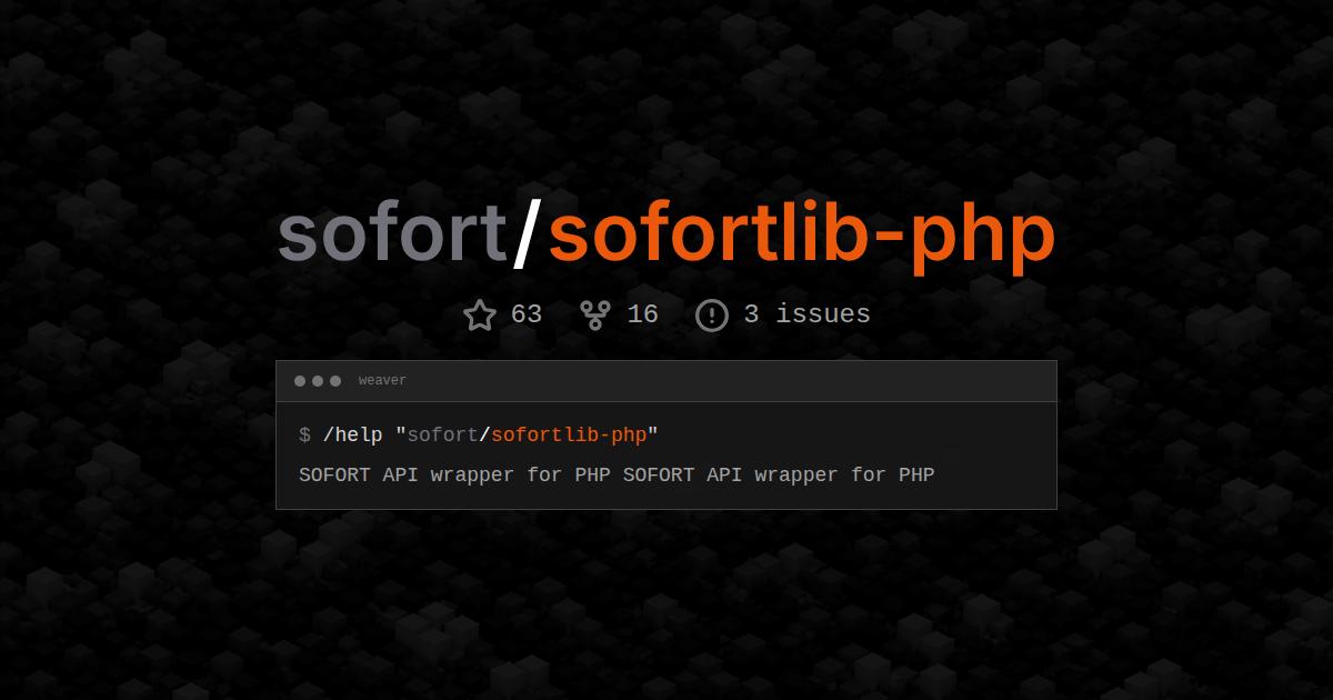 sofort/sofortlib-php