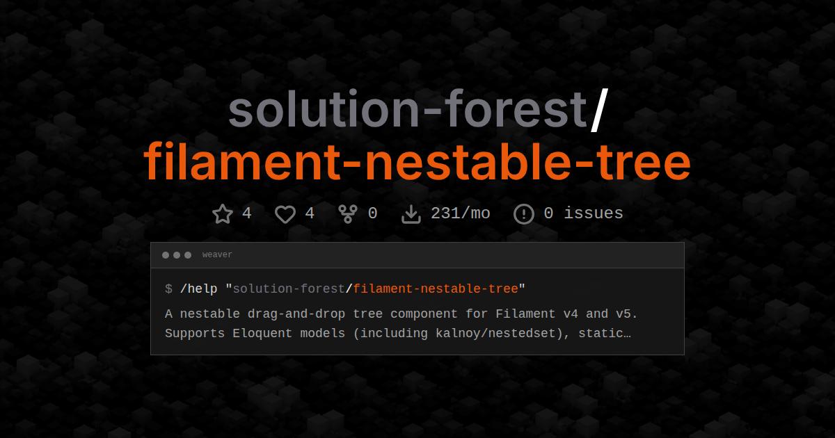 solution-forest/filament-nestable-tree