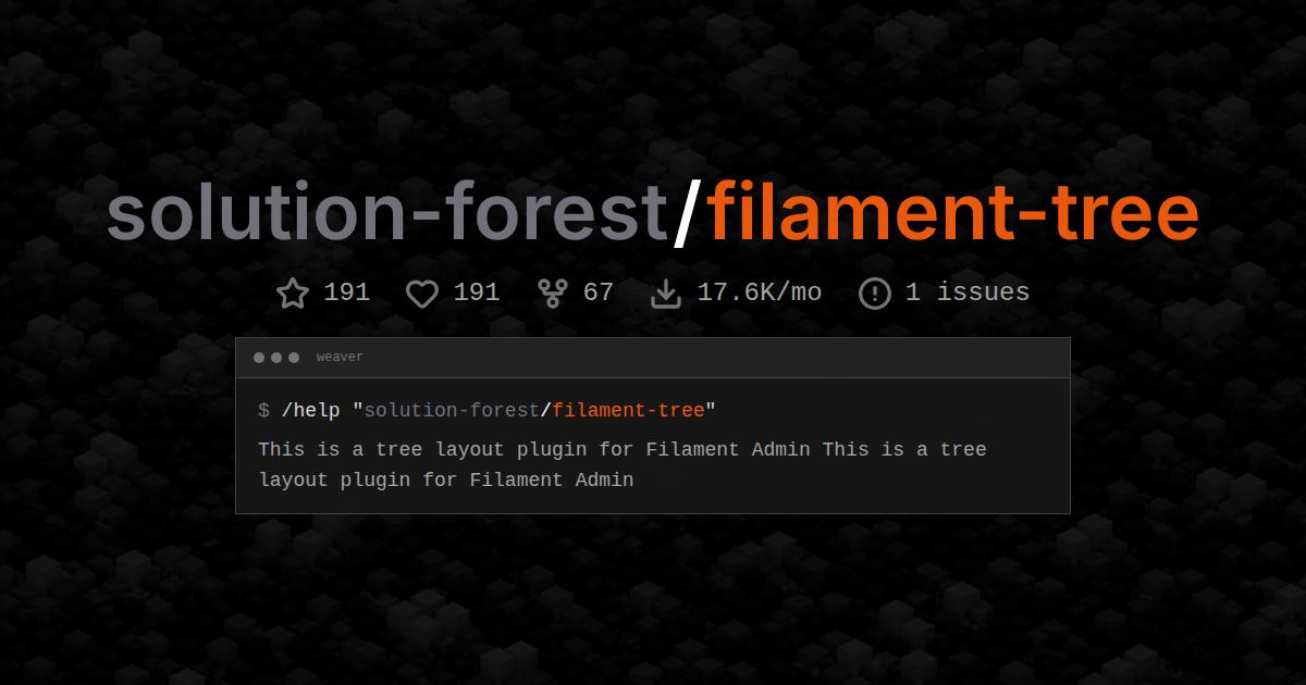 solution-forest/filament-tree