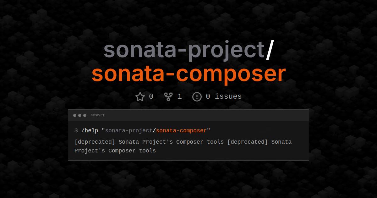 sonata-project/sonata-composer