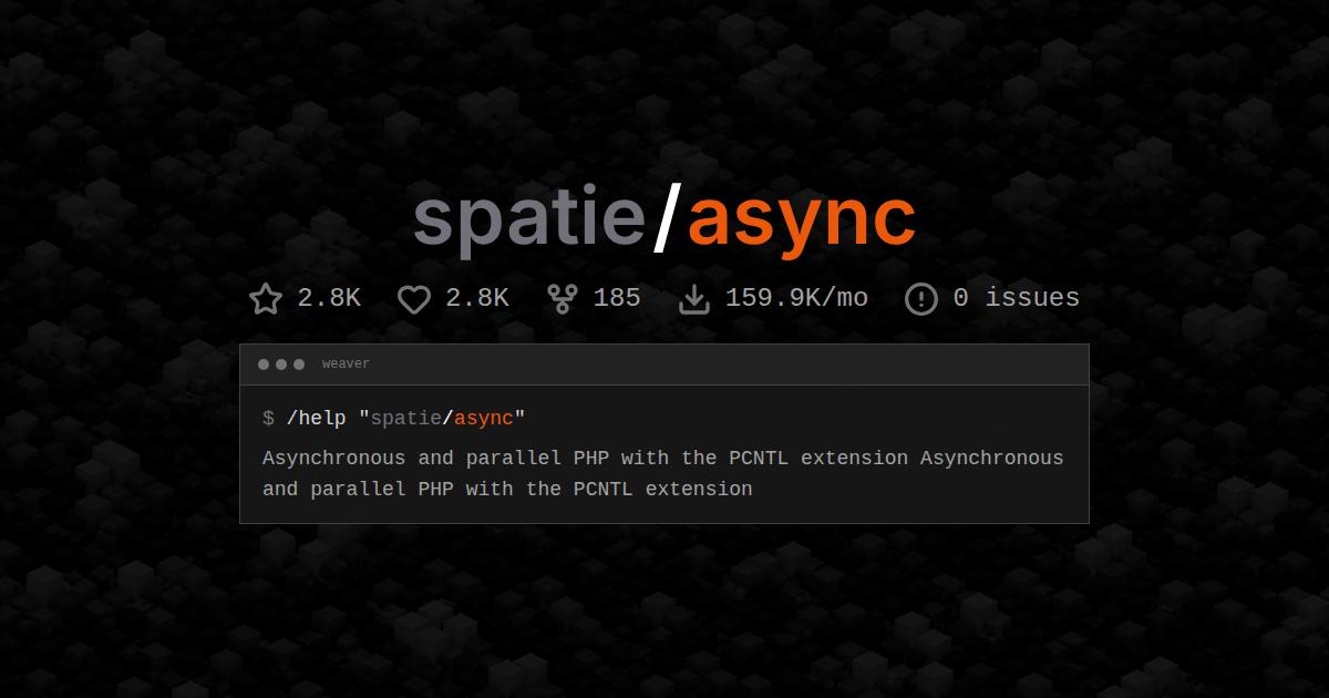 spatie/async