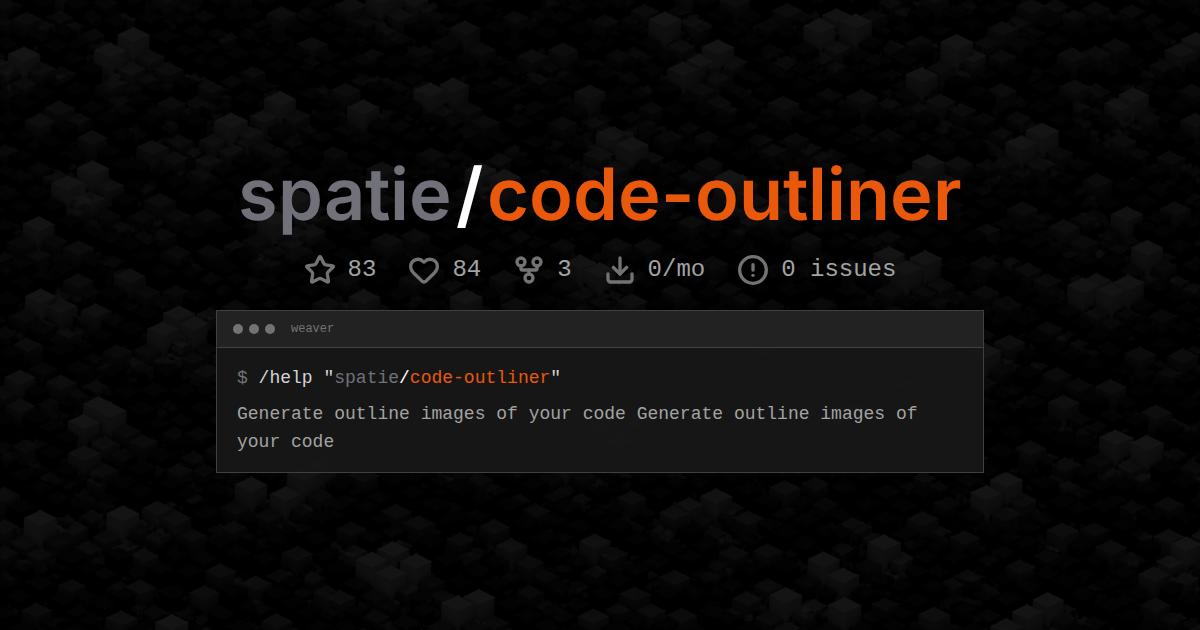 spatie/code-outliner