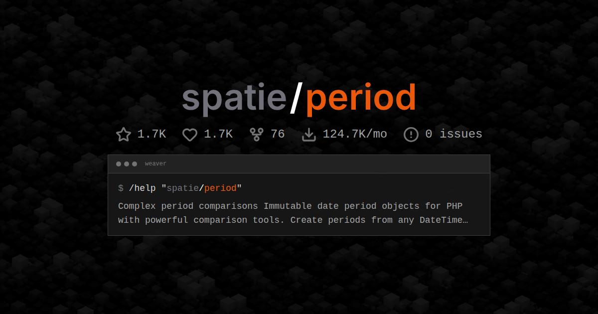 spatie/period