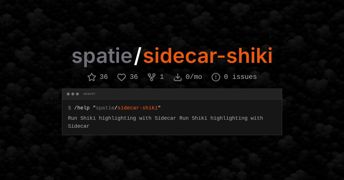 spatie/sidecar-shiki