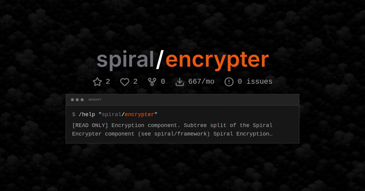 spiral/encrypter
