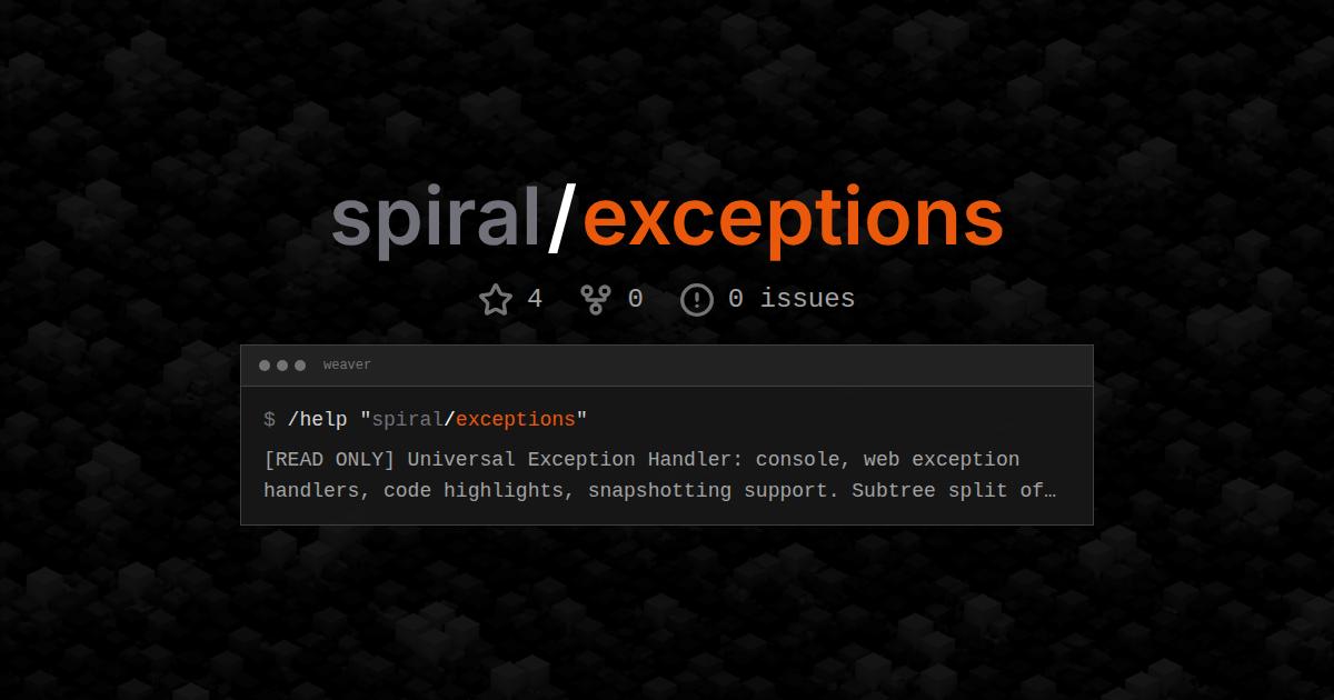 spiral/exceptions