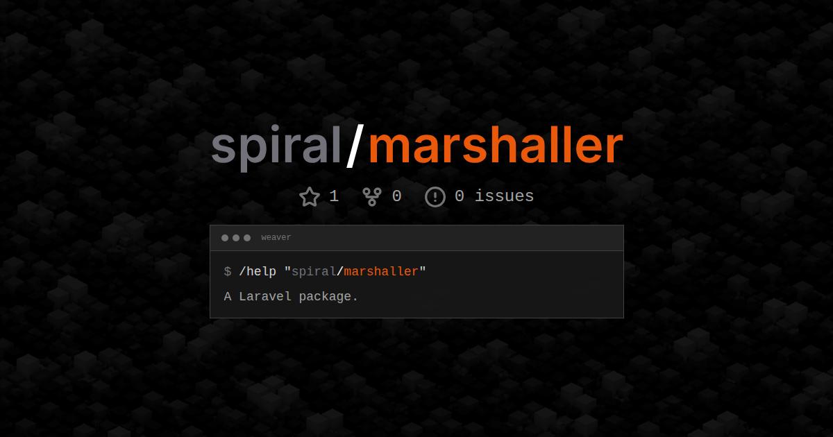 spiral/marshaller