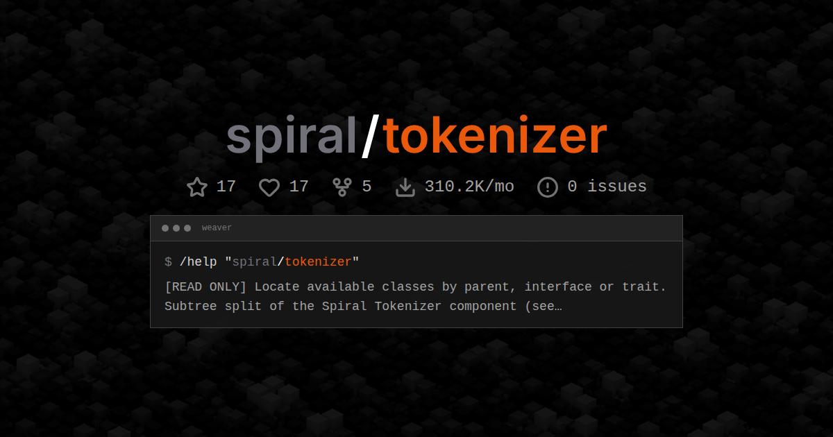 spiral/tokenizer