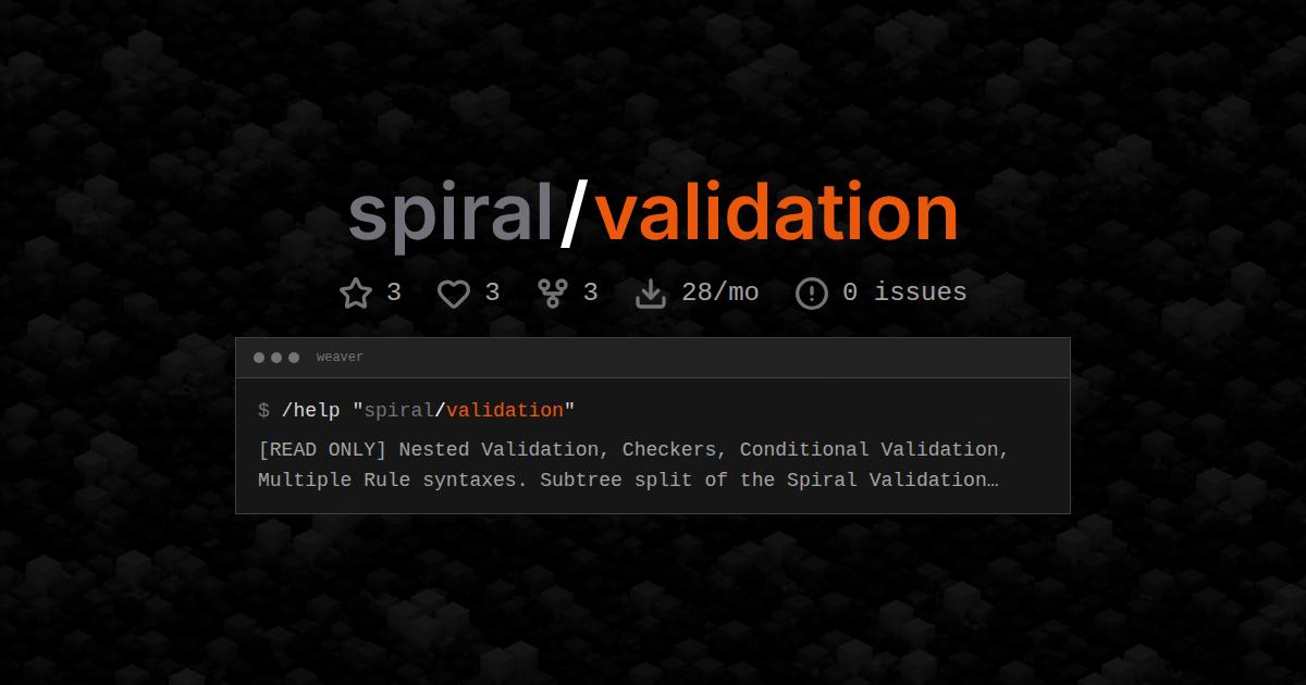 spiral/validation