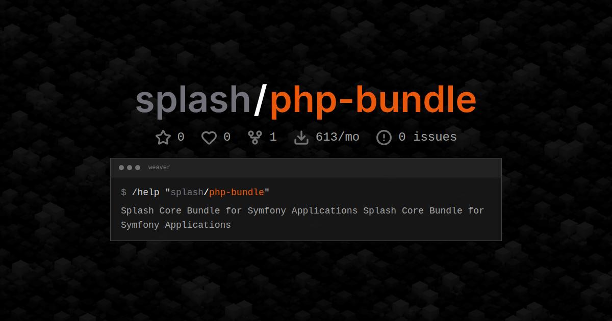 splash/php-bundle