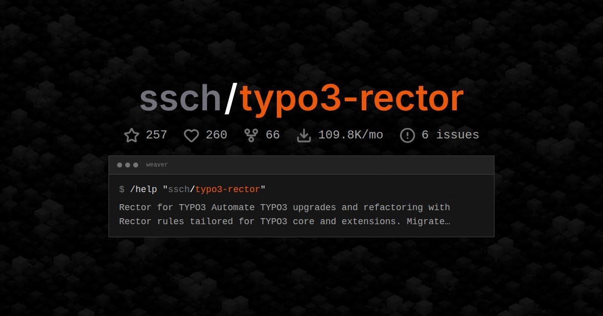 ssch/typo3-rector