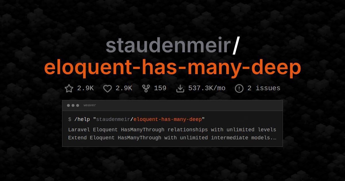 staudenmeir/eloquent-has-many-deep