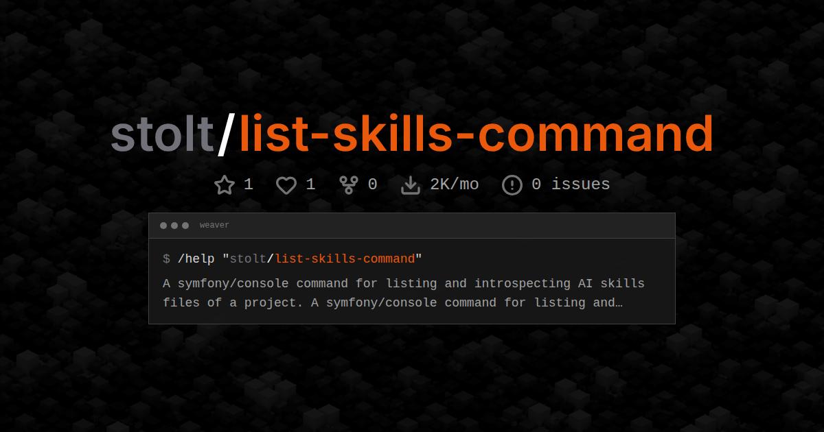 stolt/list-skills-command