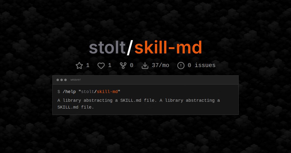 stolt/skill-md