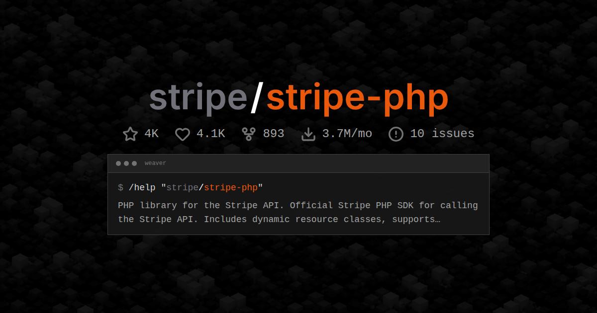 stripe/stripe-php