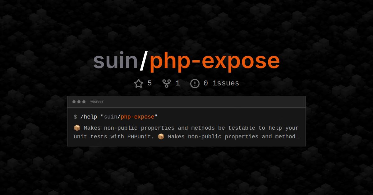 suin/php-expose