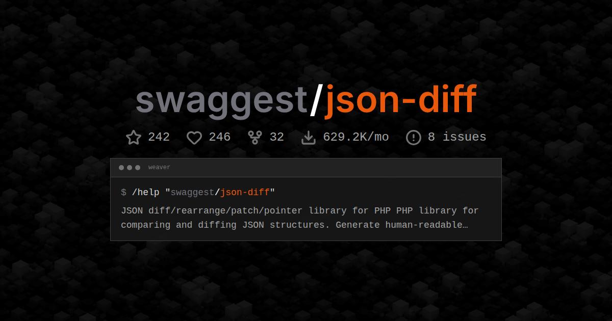 swaggest/json-diff