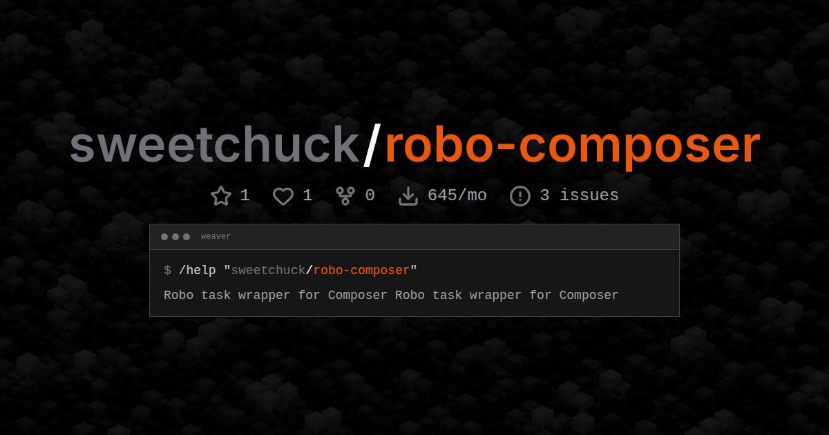 sweetchuck/robo-composer