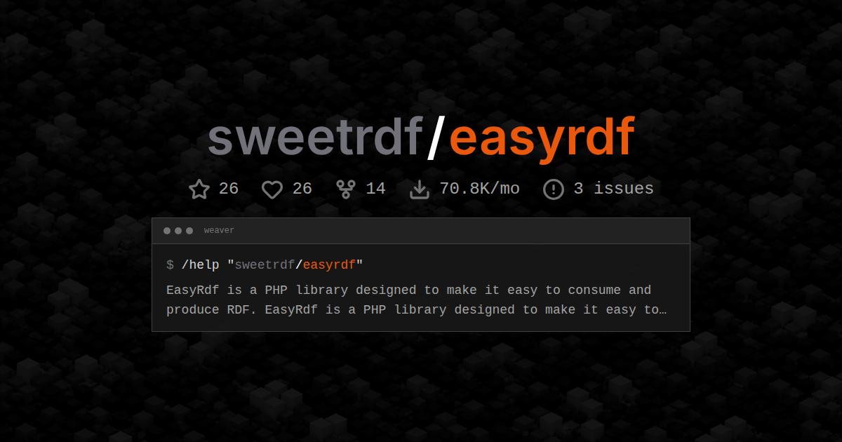 sweetrdf/easyrdf