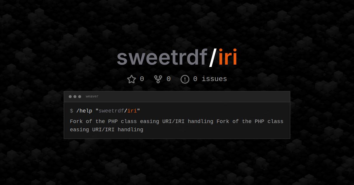 sweetrdf/iri
