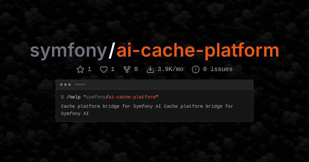 symfony/ai-cache-platform