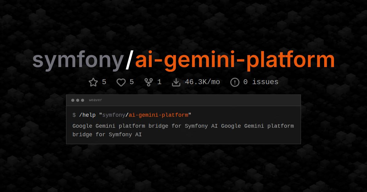 symfony/ai-gemini-platform