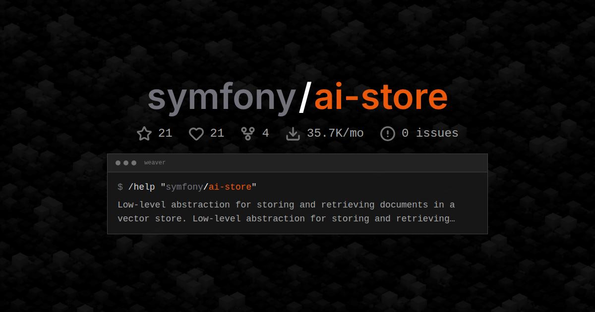 symfony/ai-store