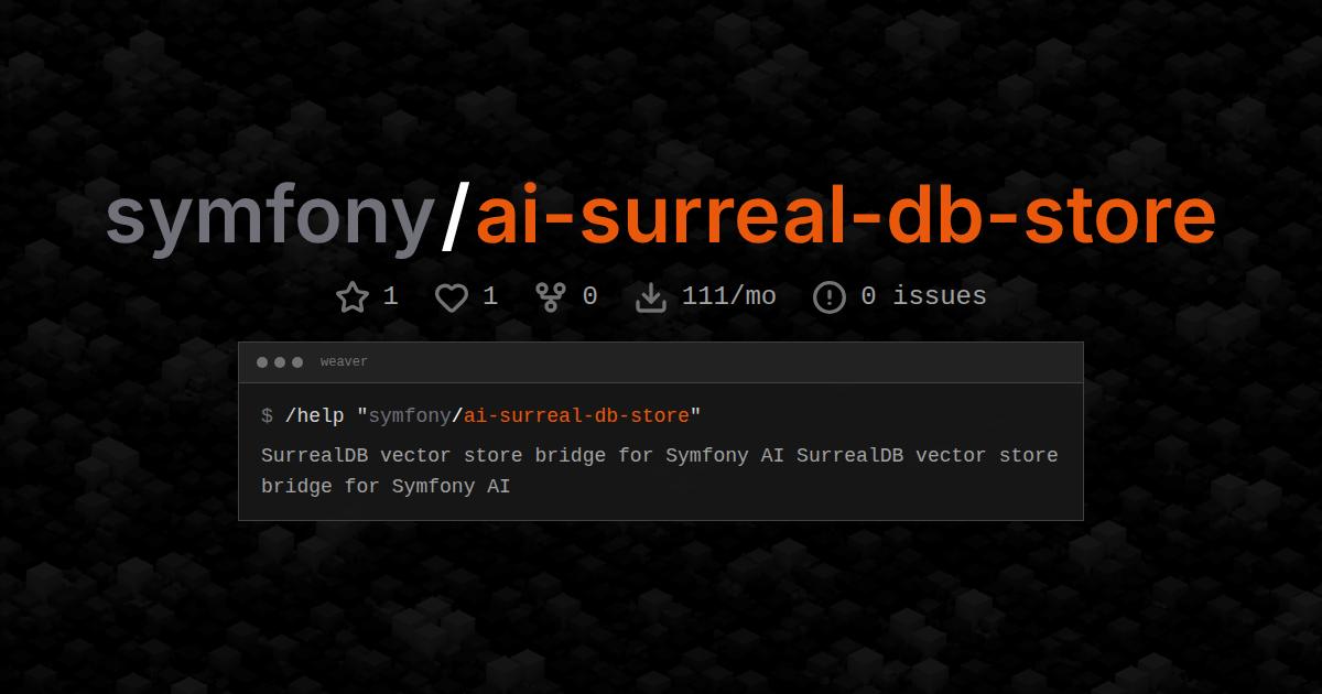 symfony/ai-surreal-db-store