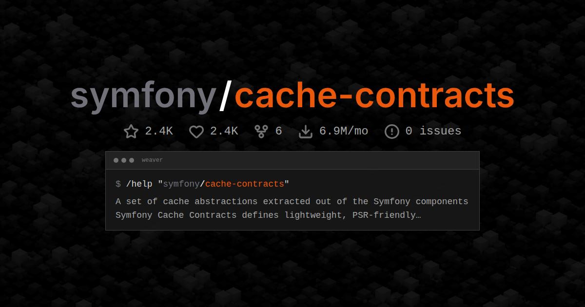 symfony/cache-contracts