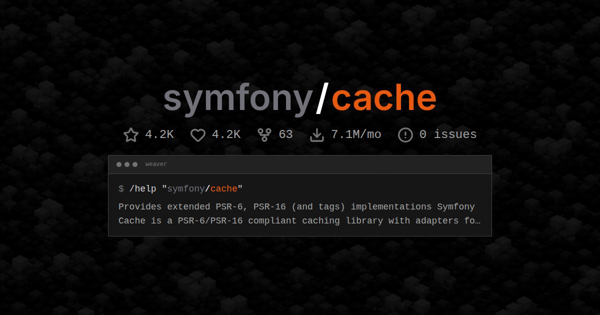 symfony/cache