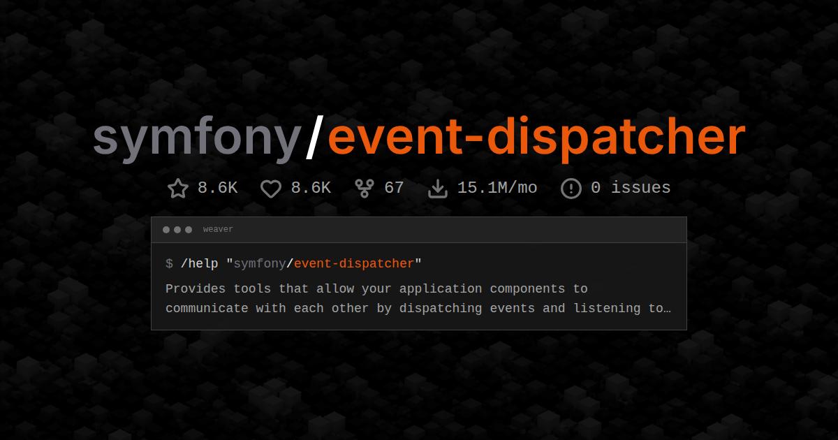 symfony/event-dispatcher