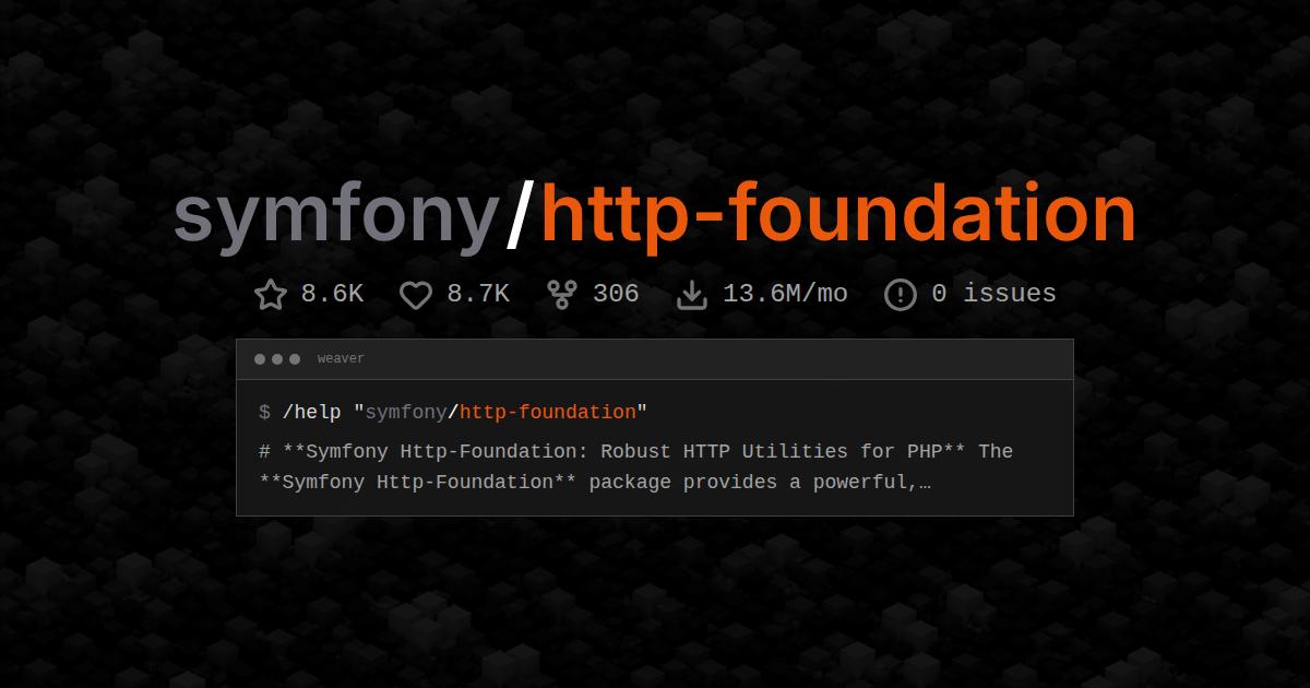 symfony/http-foundation