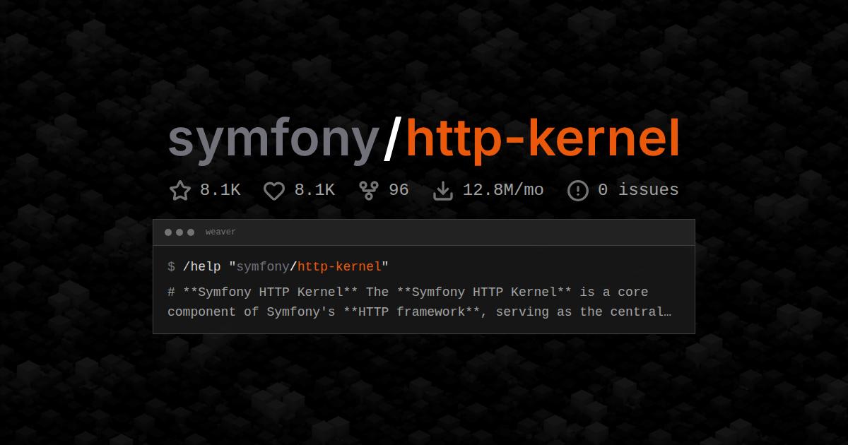 symfony/http-kernel