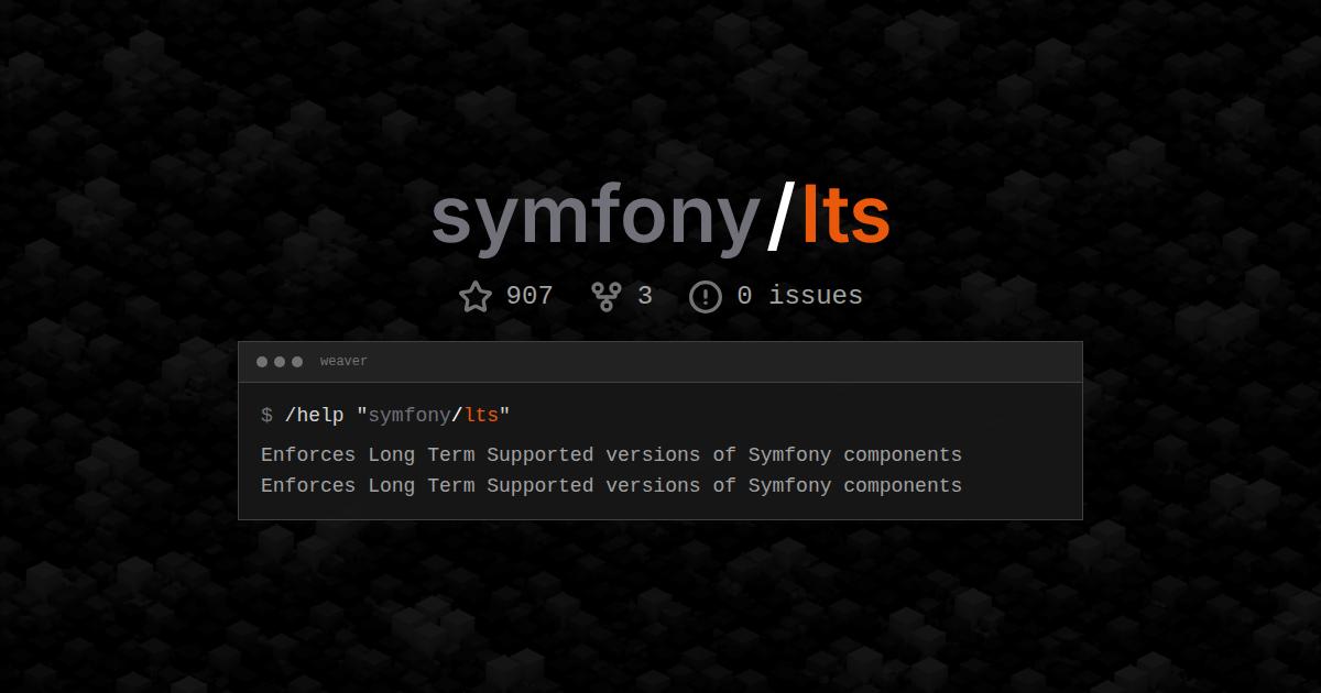 symfony/lts