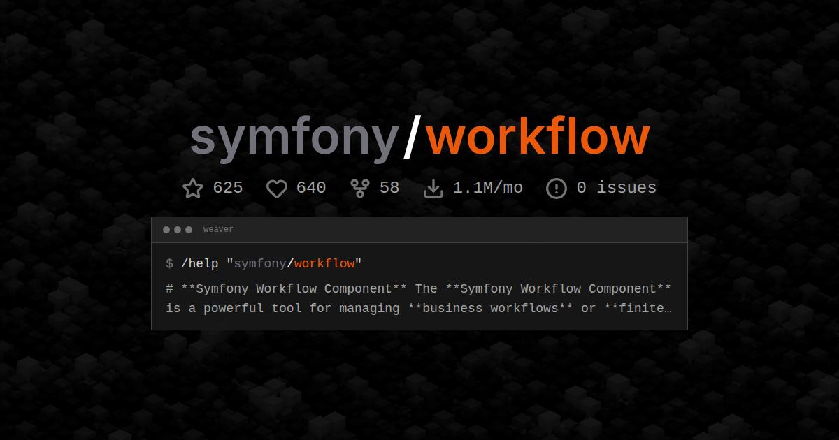 symfony/workflow