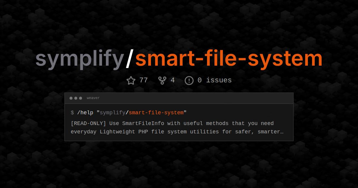 symplify/smart-file-system