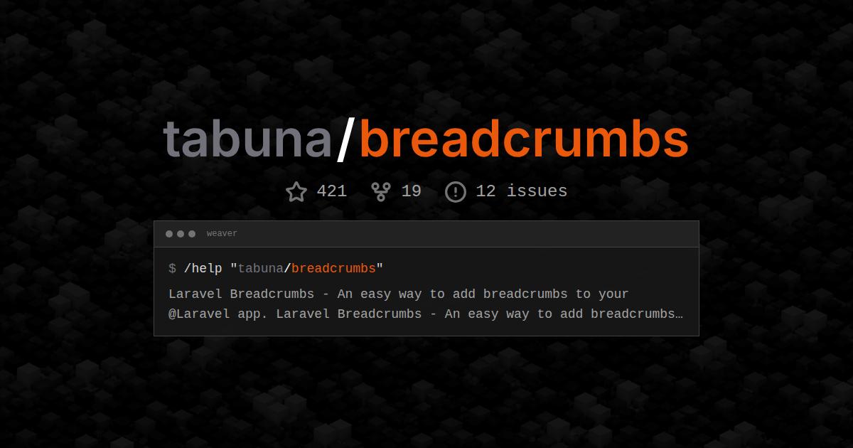 tabuna/breadcrumbs