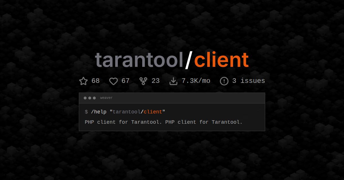 tarantool/client