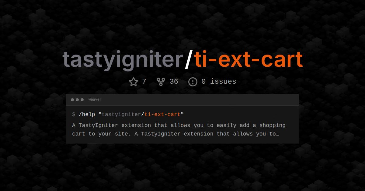 tastyigniter/ti-ext-cart