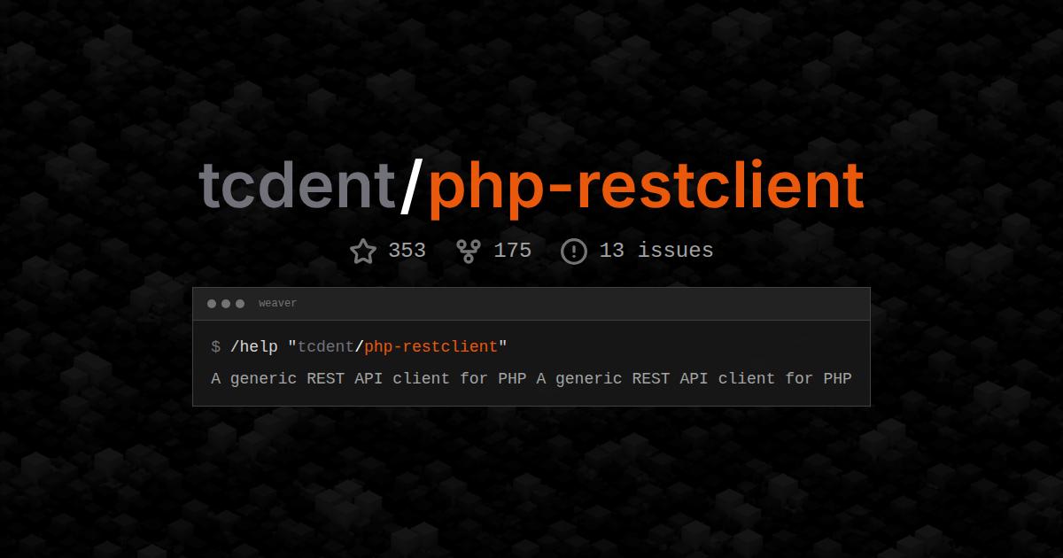 tcdent/php-restclient