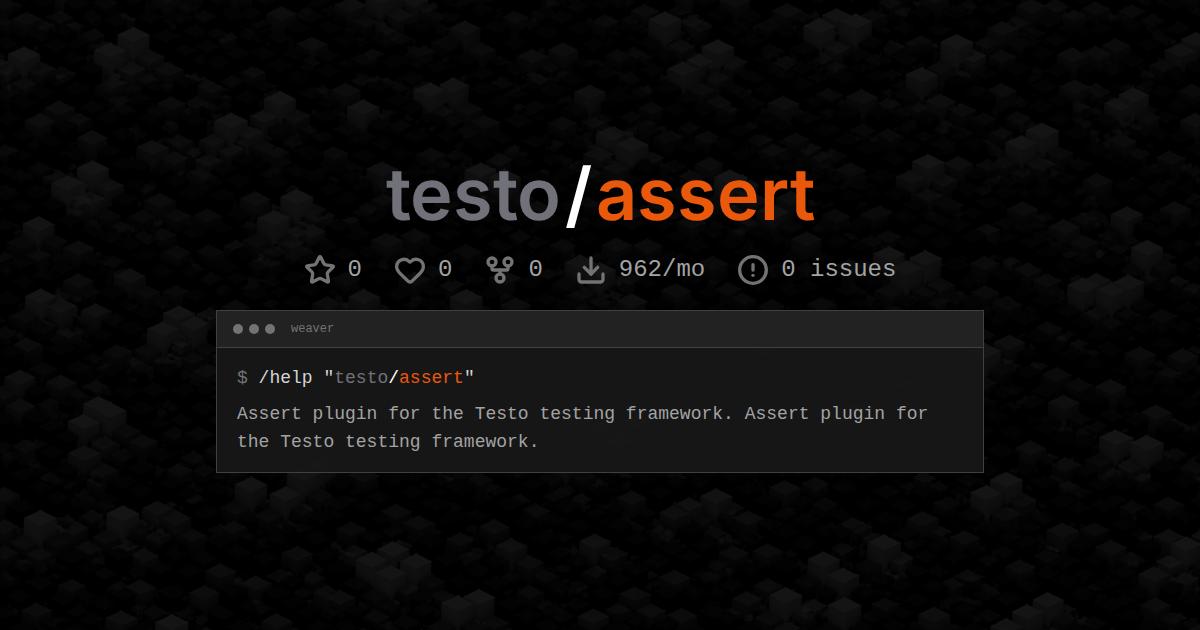 testo/assert